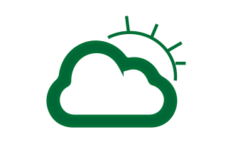 Ic&#244;ne nuage et soleil + meteo en temps reel sur parcelle